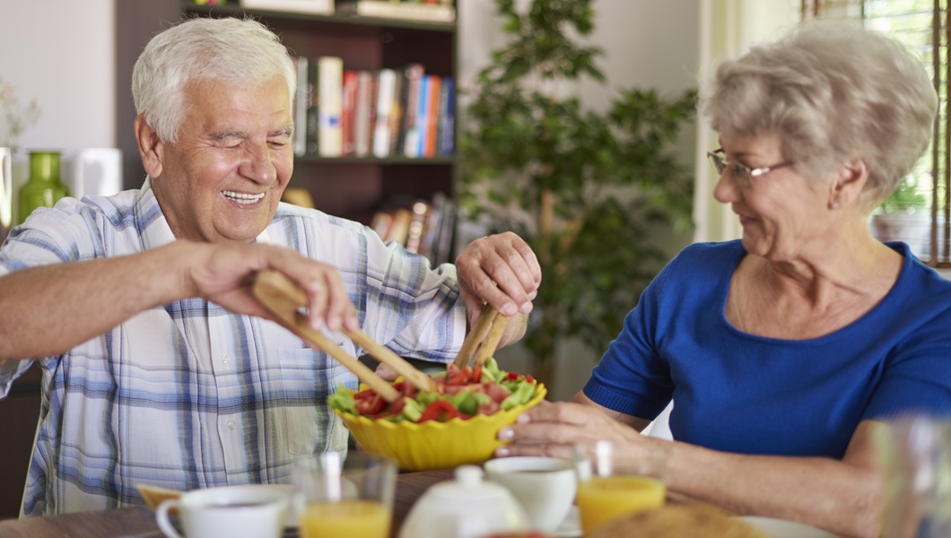 Beautiful day to have a meal together