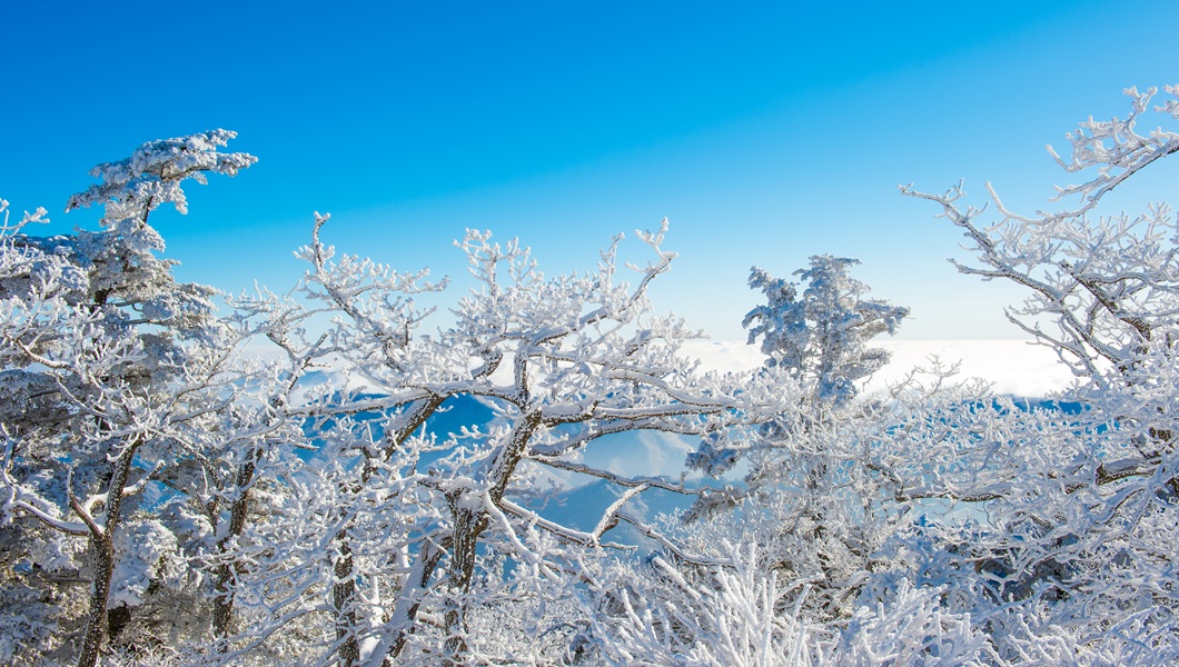 Deogyusan in winter,korea
